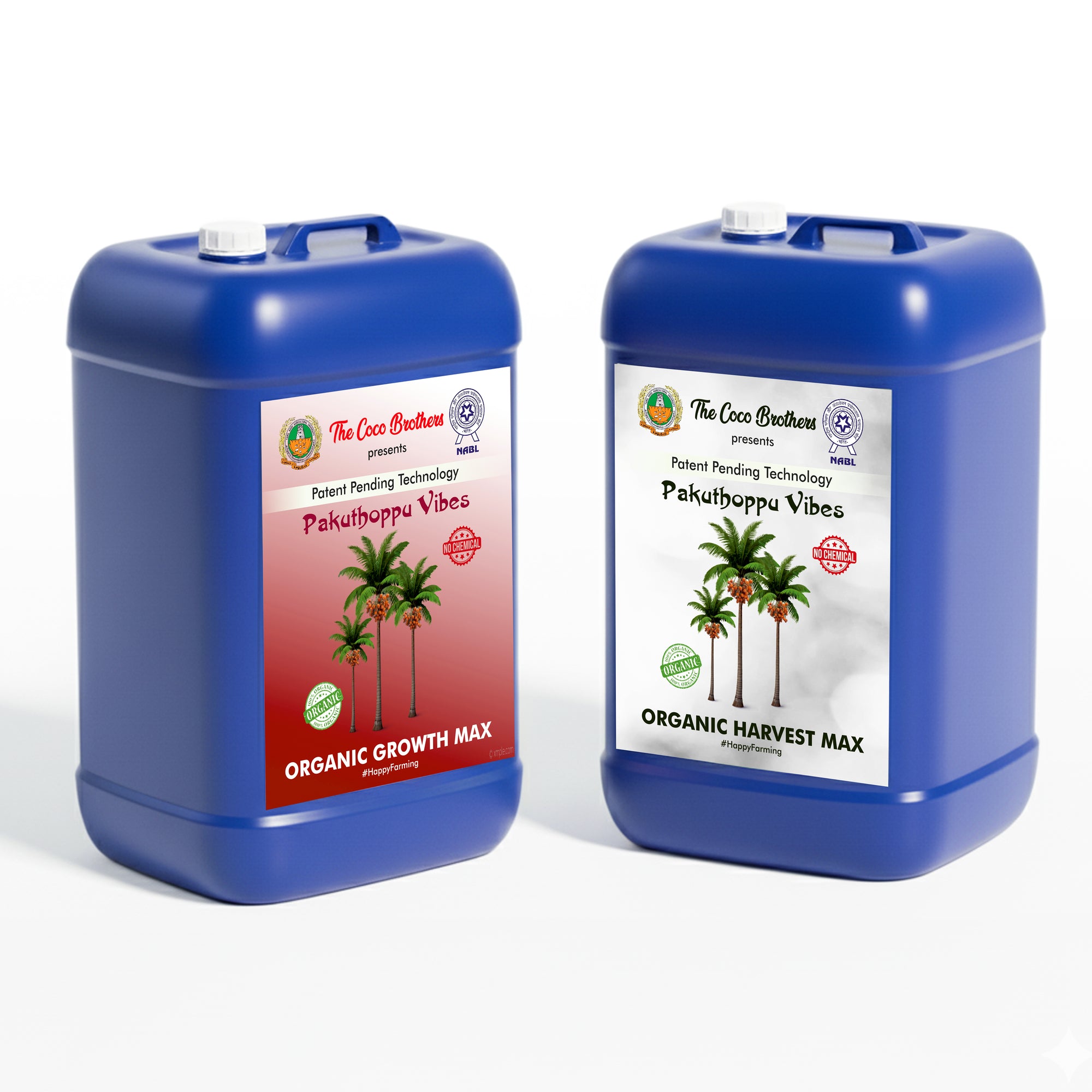 20L Organic harvest max + 20L Organic growth max (1 -2 acre)