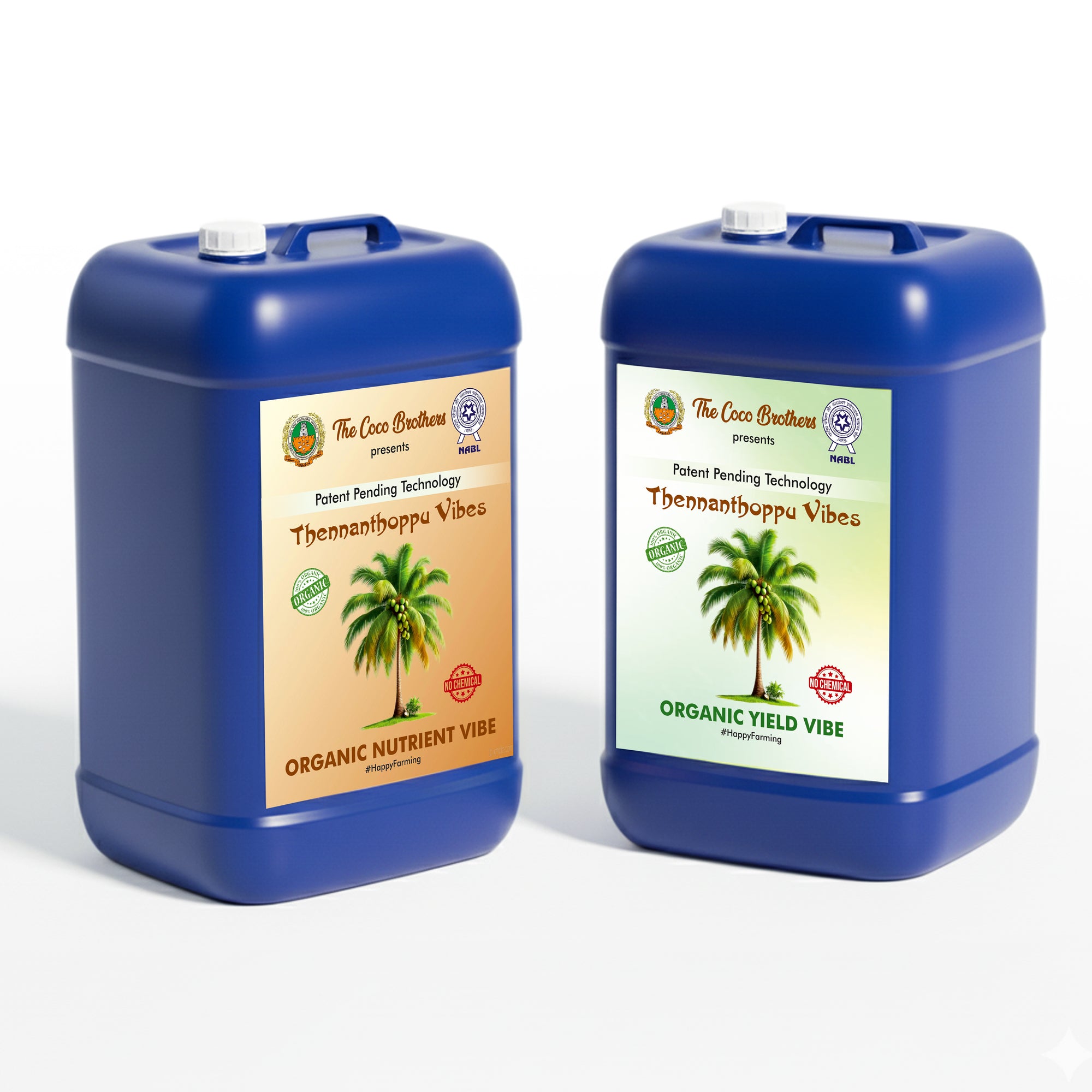 25L Organic Yield Vibe + 25L Nutrient Vibe Combo - Combo for 250 trees