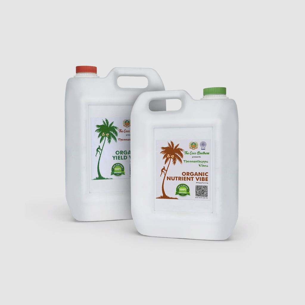 10L Organic Yield Vibe + 10L Nutrient Vibe Combo - Combo for 100 trees