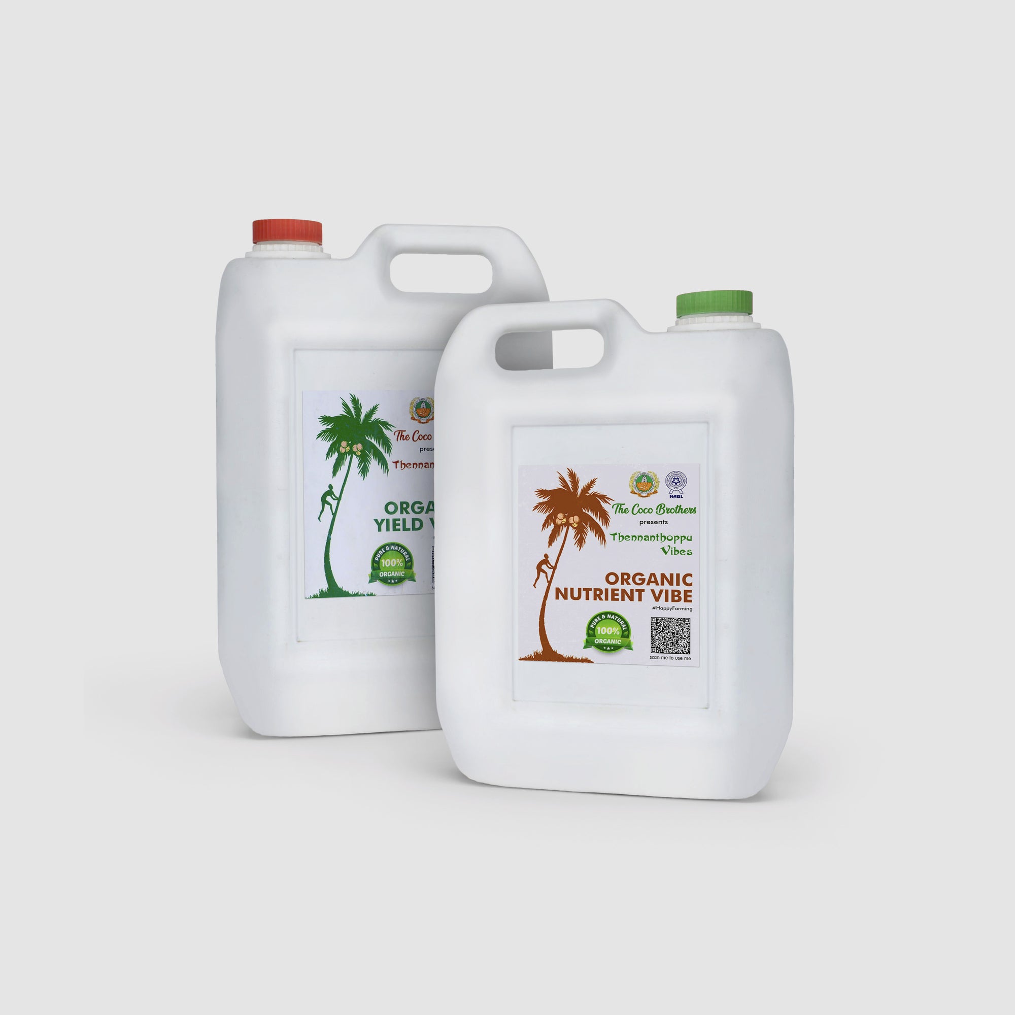 10L Organic Yield Vibe + 10L Nutrient Vibe Combo - Combo for 100 trees