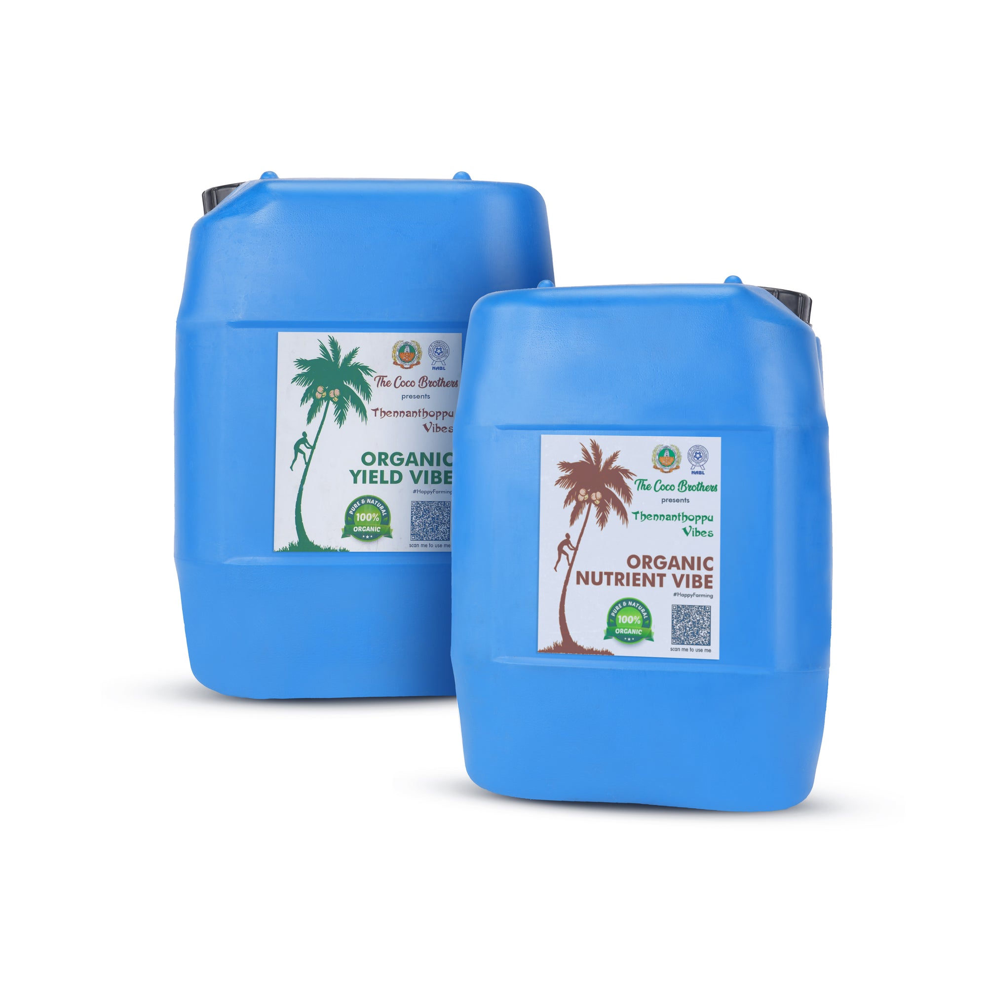 50L Organic Yield Vibe + 50L Nutrient Vibe Combo - Combo for 500 trees