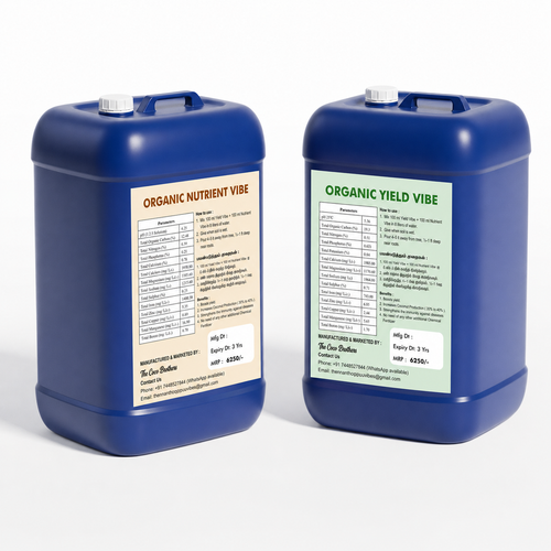 25L Organic Yield Vibe + 25L Nutrient Vibe Combo - Combo for 250 trees